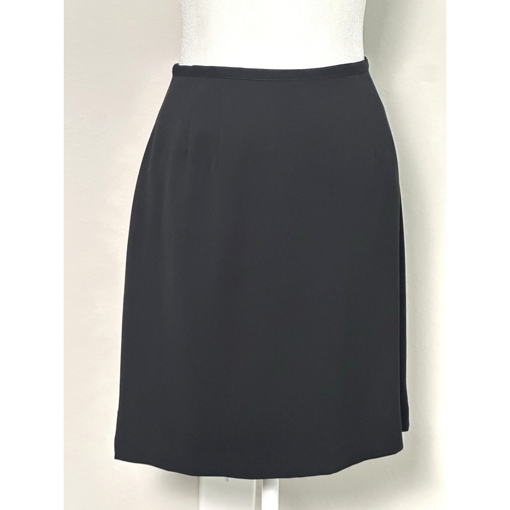 Banana Republic Black Pencil Skirt Size (4) Lined - Picture 1 of 16